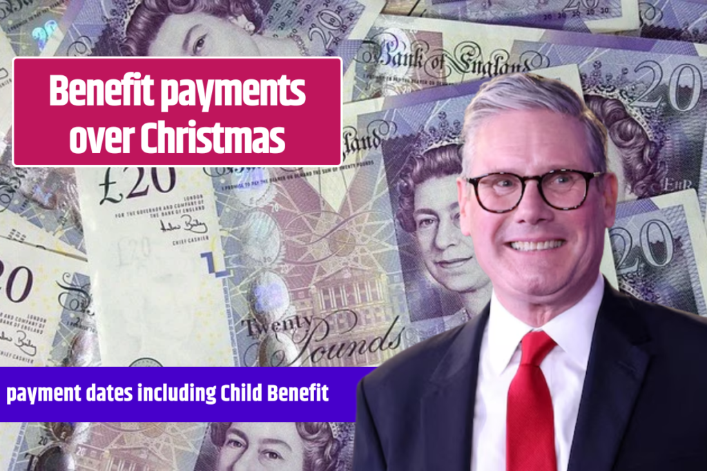 Benefit payments over Christmas when are benefits paid in 2024