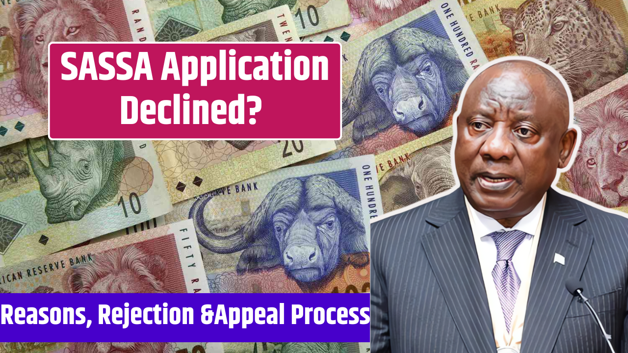 SASSA Application Declined? Learn Common Rejection Reasons and Appeal Process