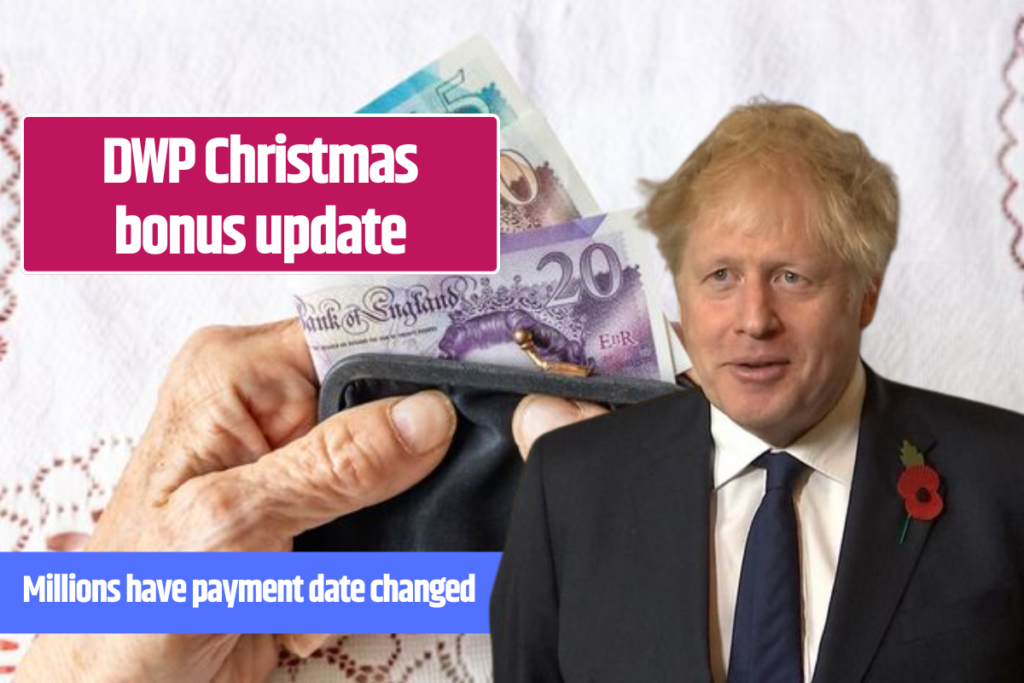 DWP Christmas bonus update as millions have payment date changed