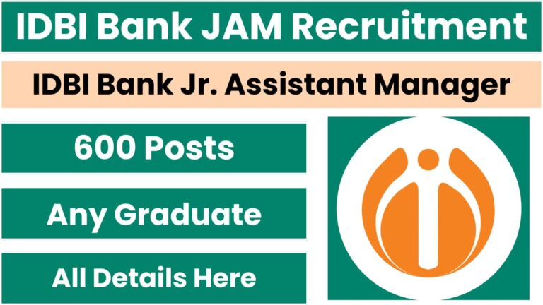 IDBI Junior Assistant Manager Admit Card 2024 Out