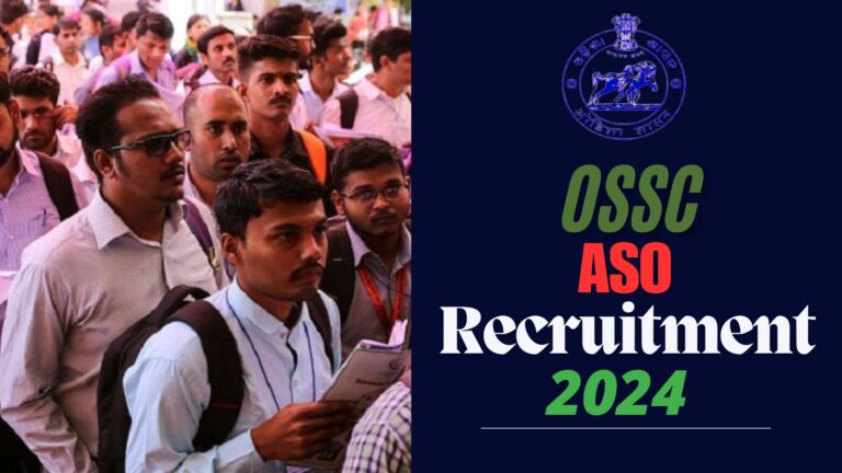 OSSC ASO Recruitment 2024