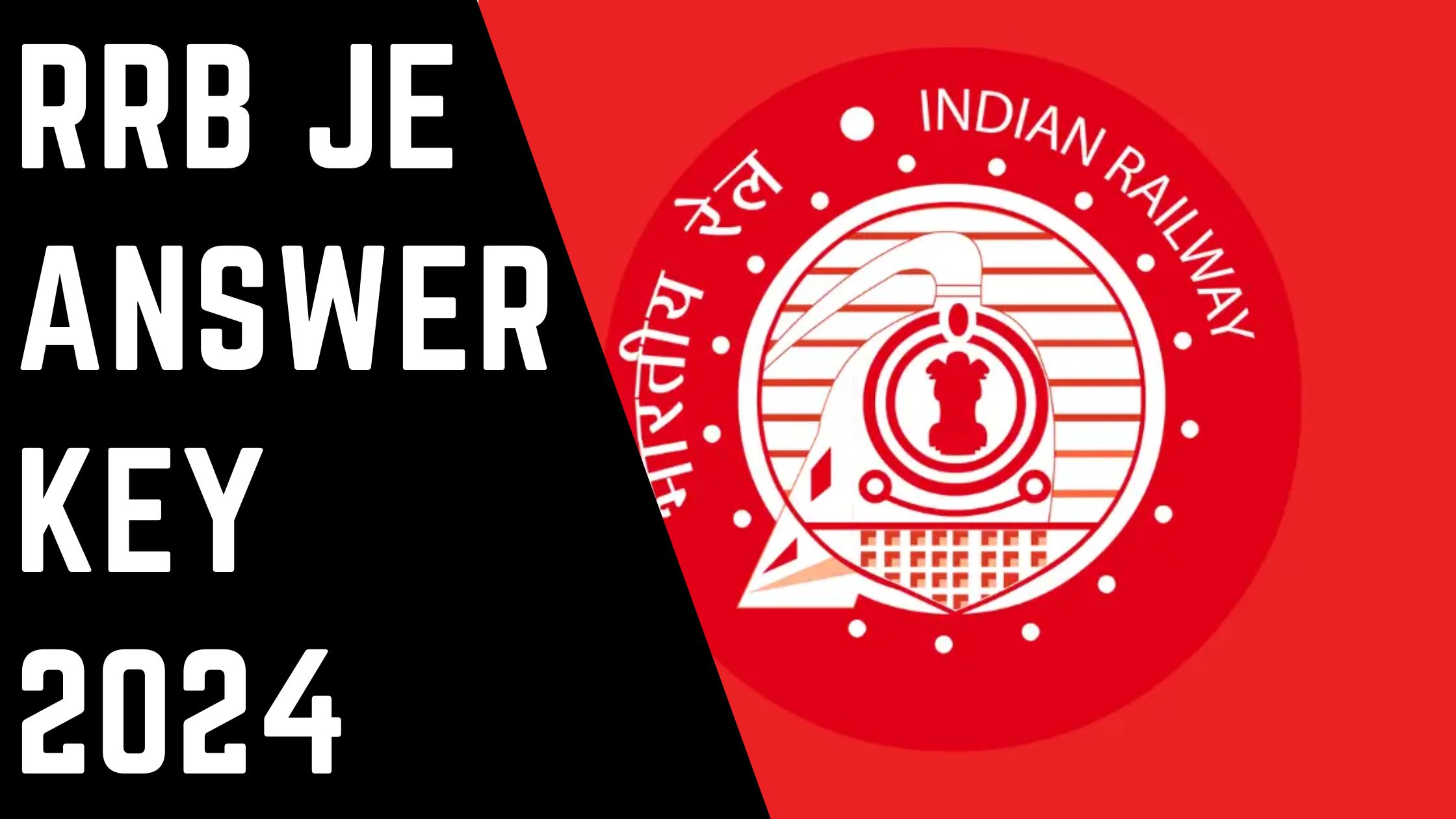 RRB JE Answer Key 2024