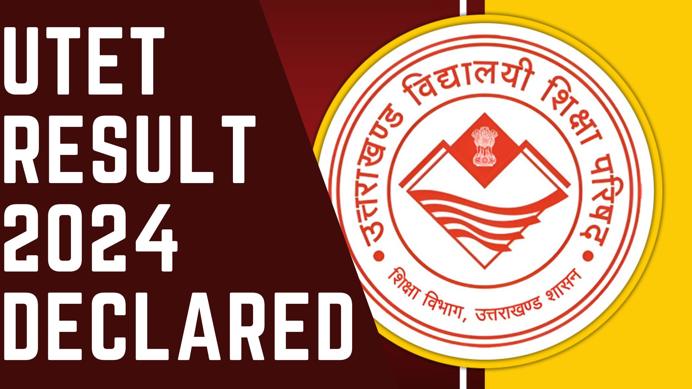 UTET Result 2024 Declared Check Scorecard and CutOff Marks