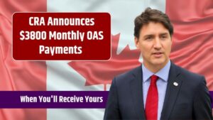 CRA Announces $3800 Monthly OAS Payments - Know When You'll Receive Yours