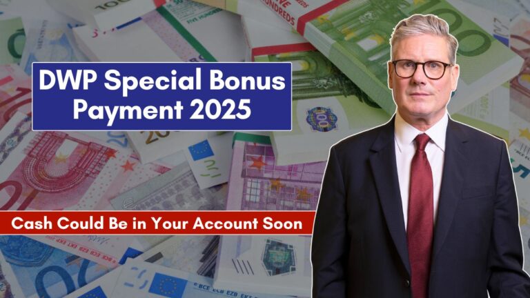 DWP Special Bonus Payment 2025